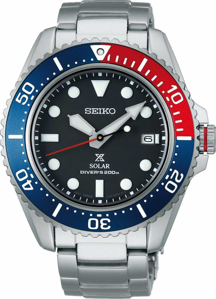 SNE591P1 SEIKO Prospex Solar Diver Pepsi 42