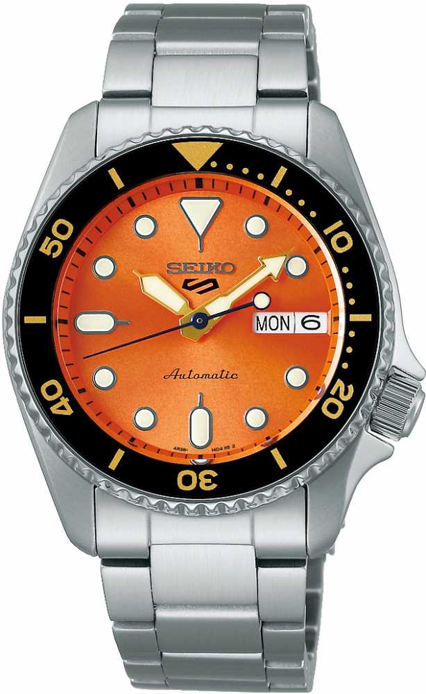 SRPK35K1 SEIKO 5 orange 38mm